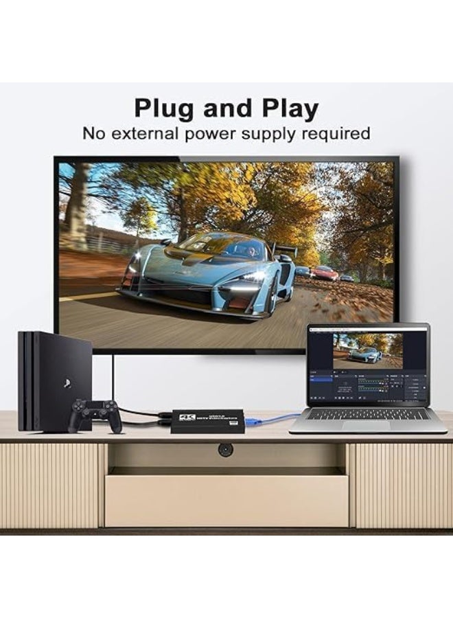 4K HDMI to USB 3.0 Video Capture Card - 1080P 60FPS Game & Screen Capture Device for Live Streaming - Image 4